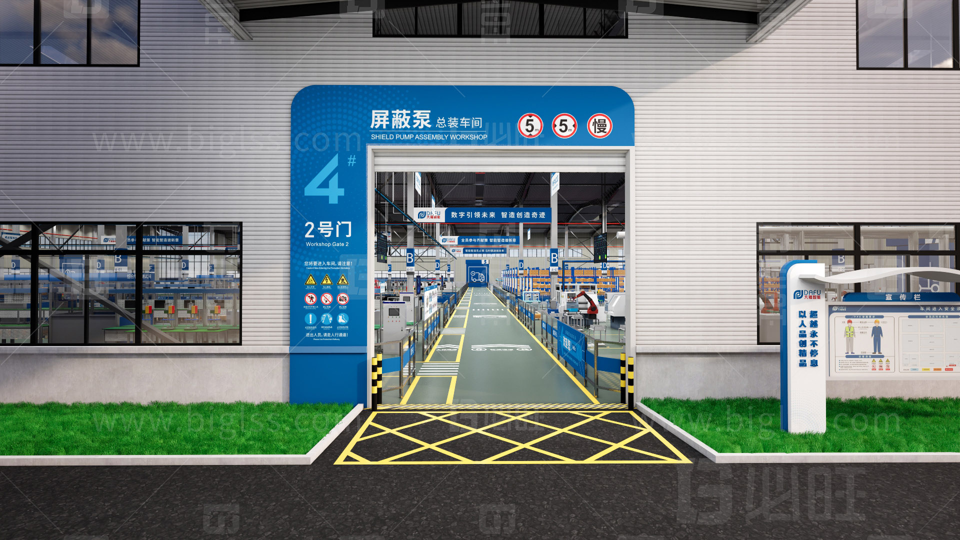 工廠目視化，車間目視化，目視化設(shè)計(jì)，空間設(shè)計(jì)